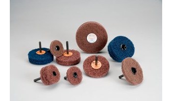 Picture of Standard Abrasives 4" X 4Ply X 1/4 A Med Buff & Blend Gp